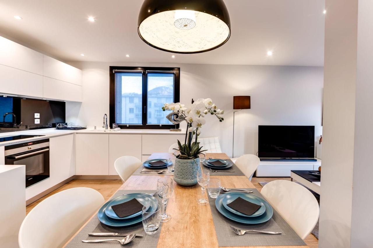 Les Sorbiers - Apartment 2 Bedrooms Top Floor - Parking & Terrace Annecy Buitenkant foto